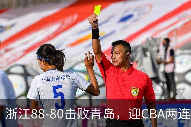 浙江88-80击败青岛，迎CBA两连胜，程帅澎16分4板1助