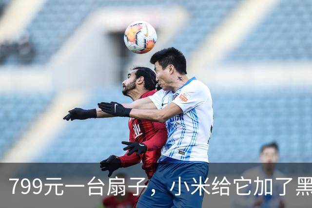 799元一台扇子，小米给它加了黑灰两色