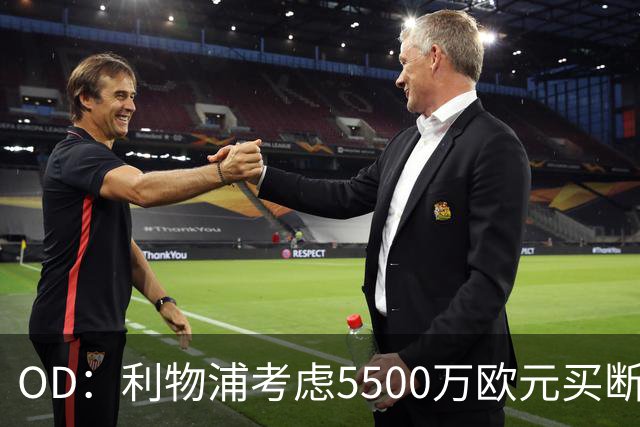OD：利物浦考虑5500万欧元买断阿劳霍