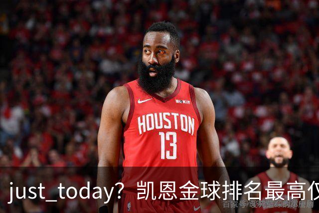just today？凯恩金球排名最高仅第10＆去年第13，今年直接登顶？